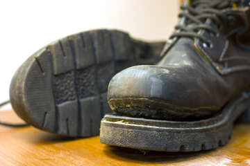 古い靴 №15452
