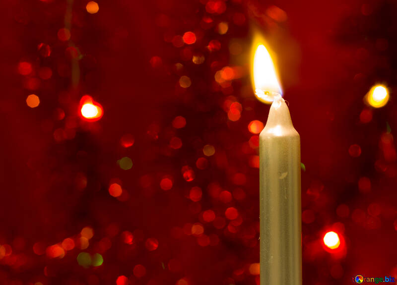 Christmas candle №15038