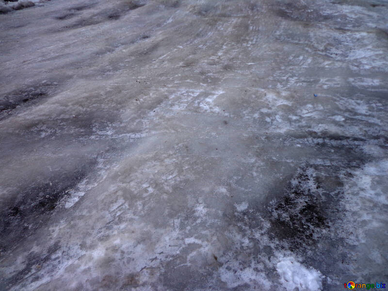 Ice on the road №15652