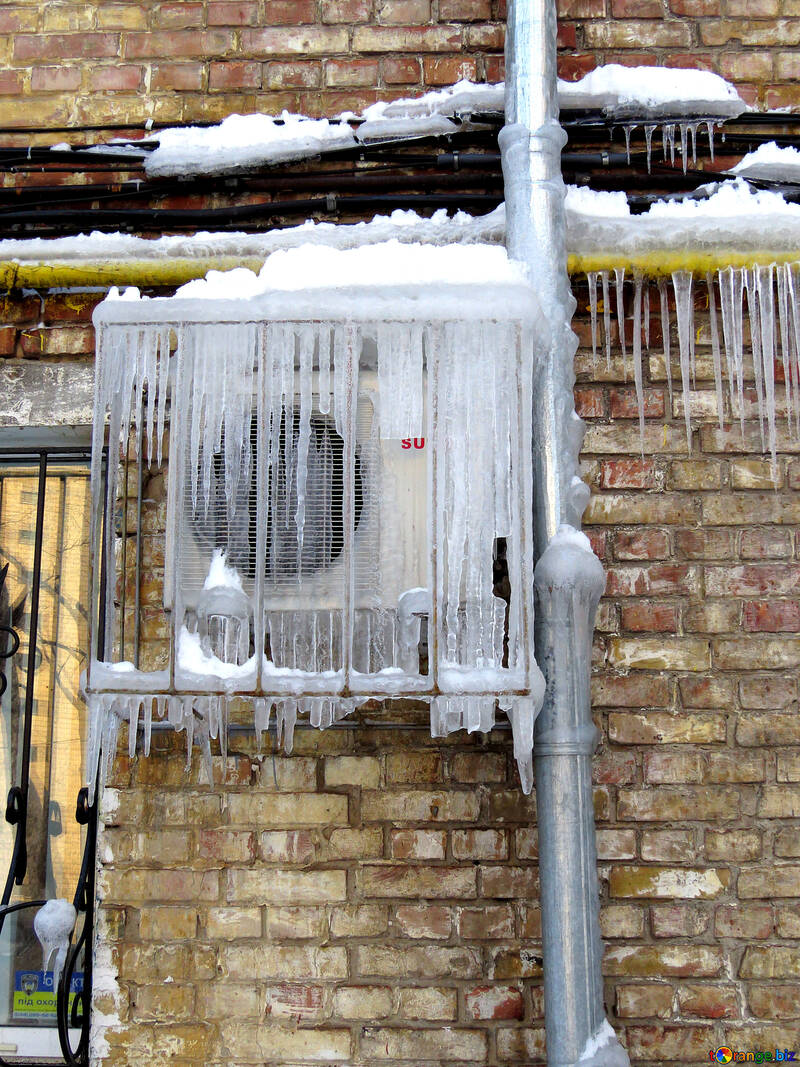 Icicles on Air Conditioners №15742
