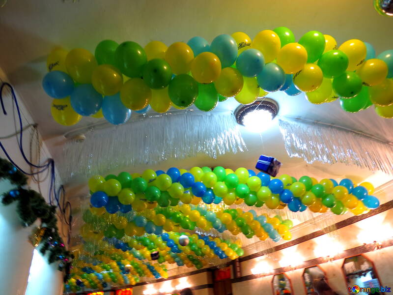 Decorating with balloons №15884