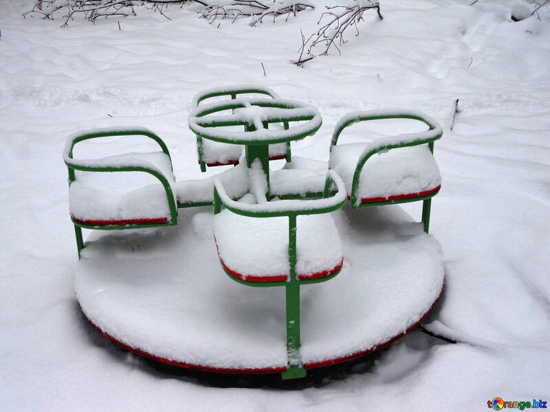 Carousel in winter №15570