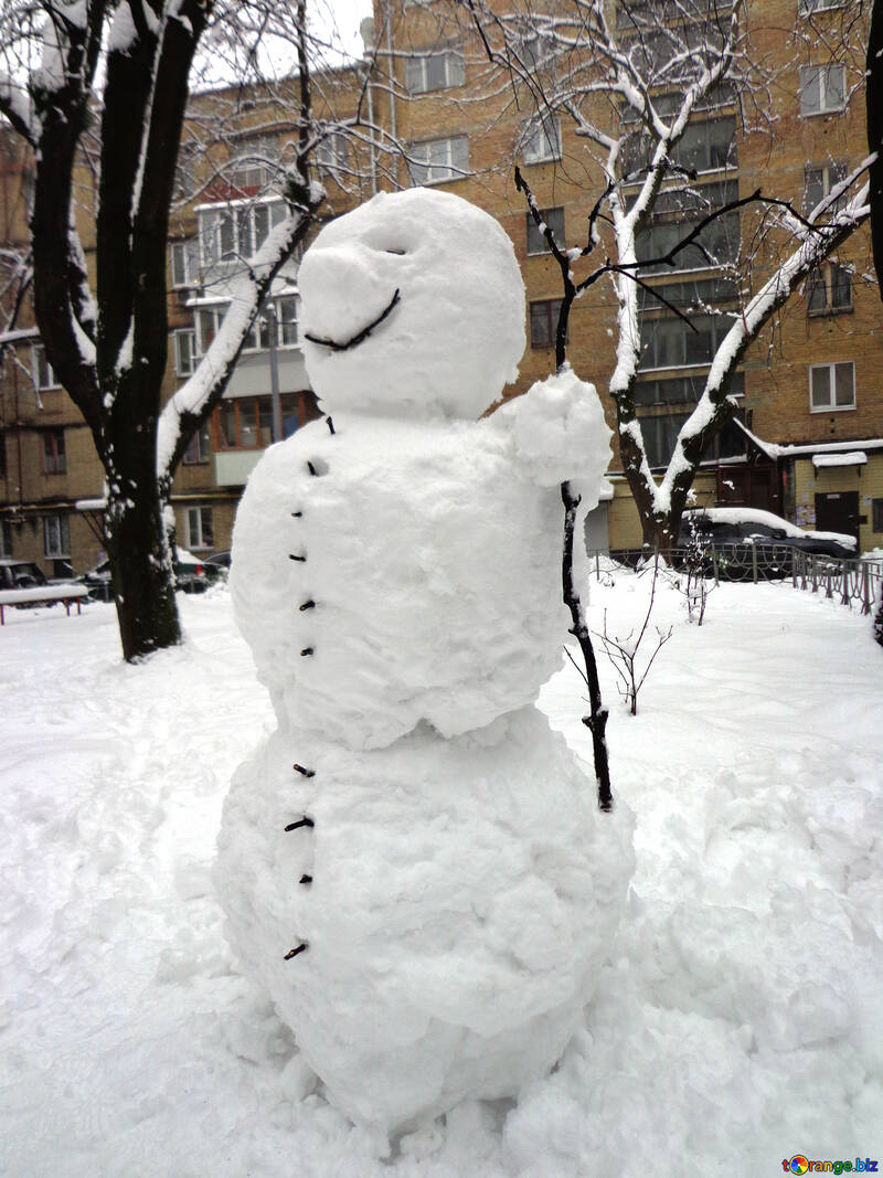 Pupazzo di neve bambini №15493