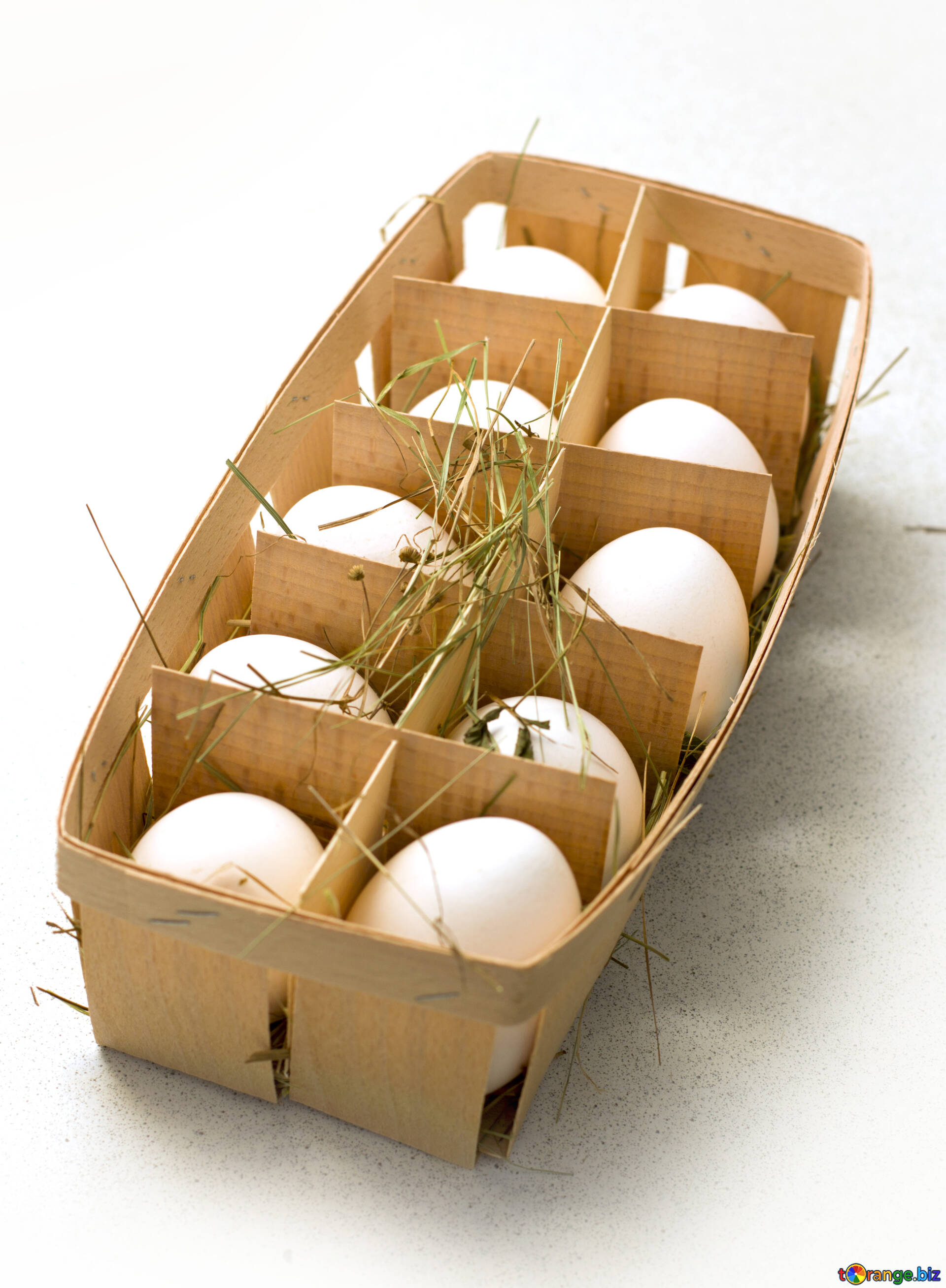 Huhnereier Ein Dutzend Eier Ei