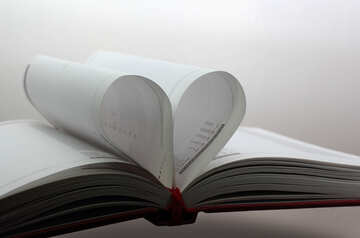 Book heart №16073