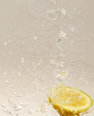 Drops and lemon №16118