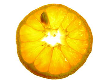 Fetta di mandarino №16641