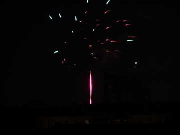 Fireworks in the sky №16795