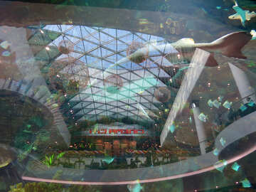 Aquarium in shopping center №16502