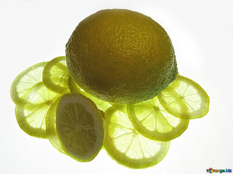Zitrone auf dem desktop №16138