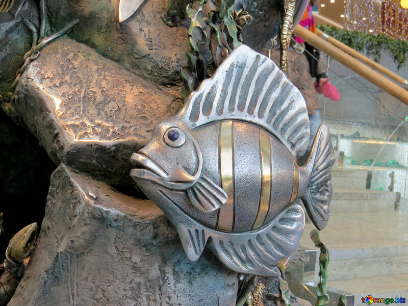 Fish metal №16560
