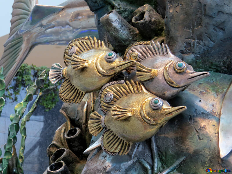 Fish metal №16561