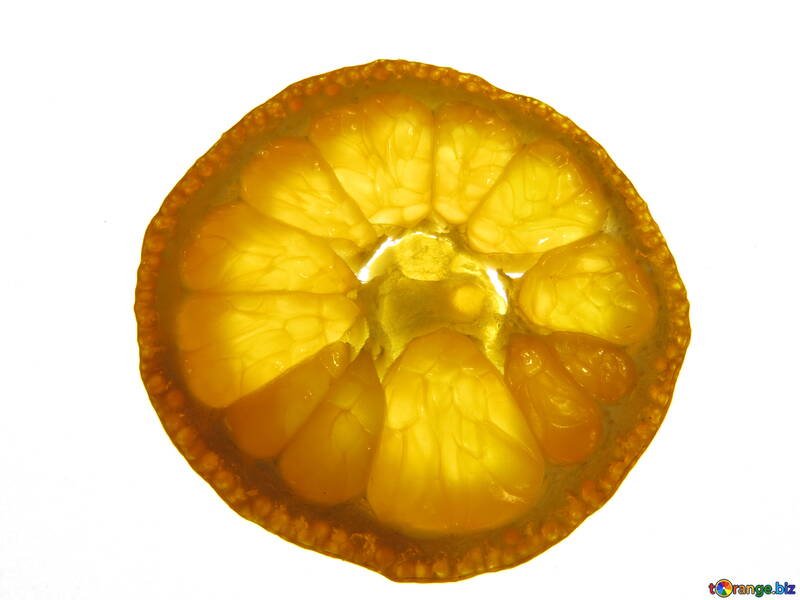 Texture cut mandarin №16643