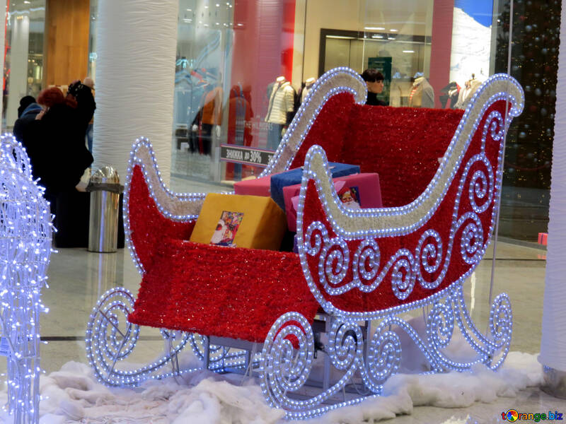 Christmas sleigh №16241