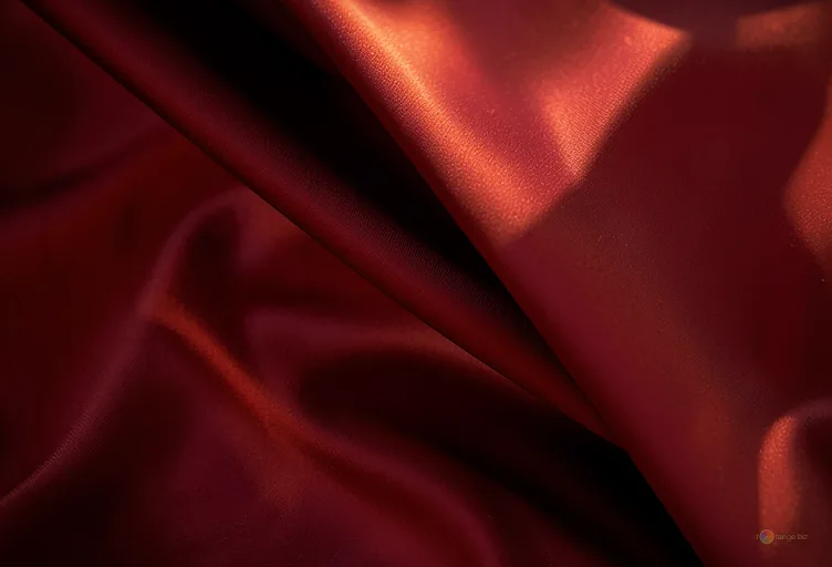 Відреставрована люксова версія Red cloth background Red satin fabric with light shadows and highlights №17642