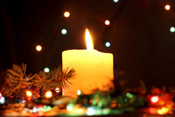Candle for Christmas №17931