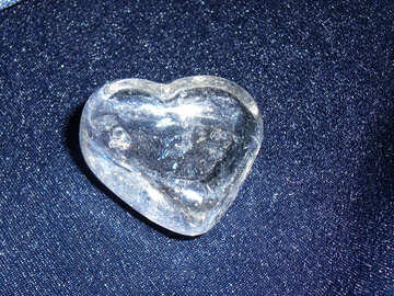 Crystal heart №17698