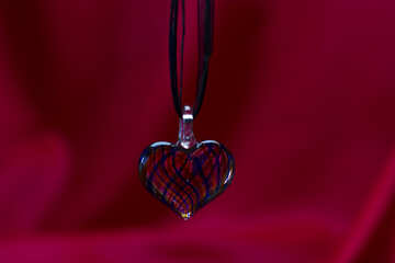 Corazón transparente №17633