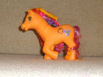 Toy little horse №17742