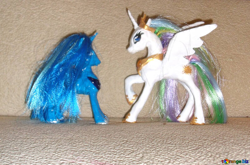 Pony figurine mano №17756