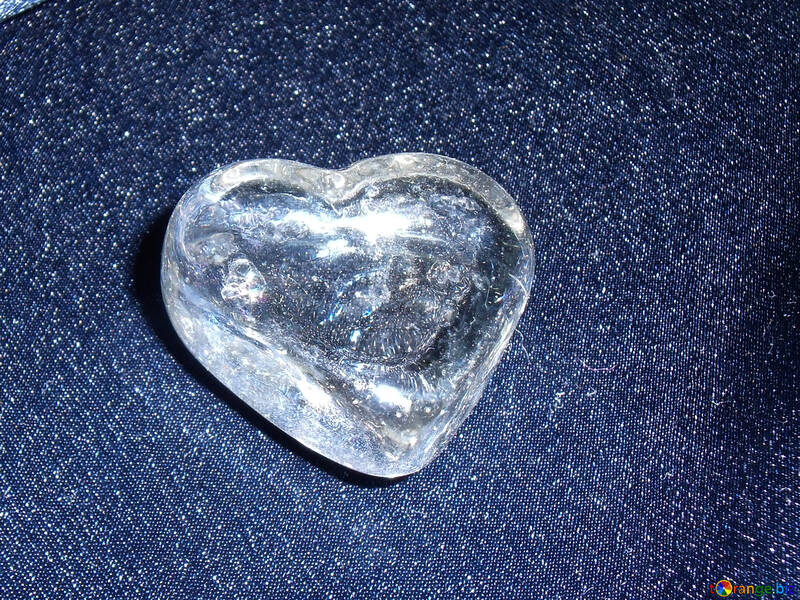Coração de cristal №17698
