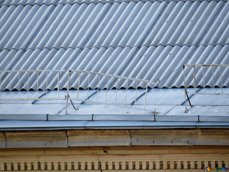 Un tetto rotto recinzione №17668