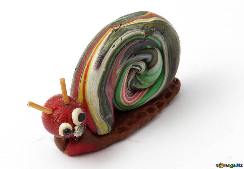 Snail plasticine №17308
