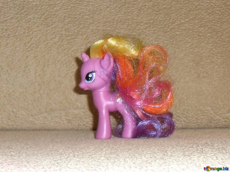 Small toy pony №17743