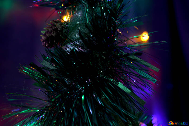 Árvore de Natal feita de tecido №17849
