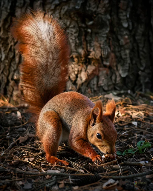 Відреставрована люксова версія Écureuil cache écrous №18617