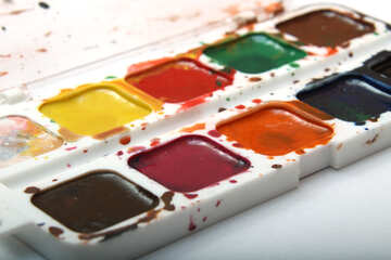 Watercolor paints