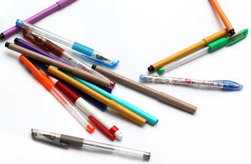 Children markers and pens №18598