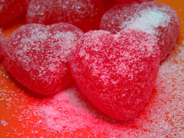 Süßigkeiten Herzen №18546
