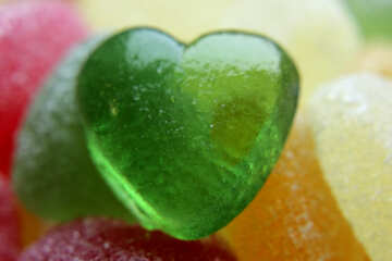 Green heart №18749