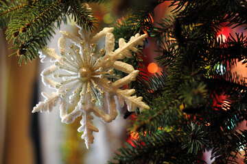 Snowflake decoration №18388