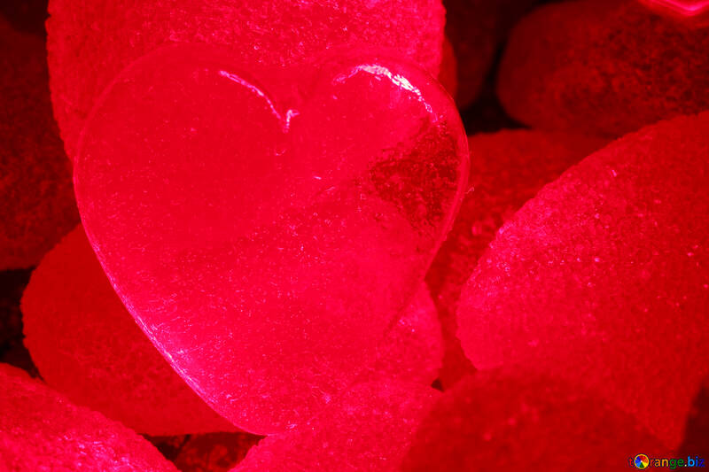 Red heart background clearance №18739