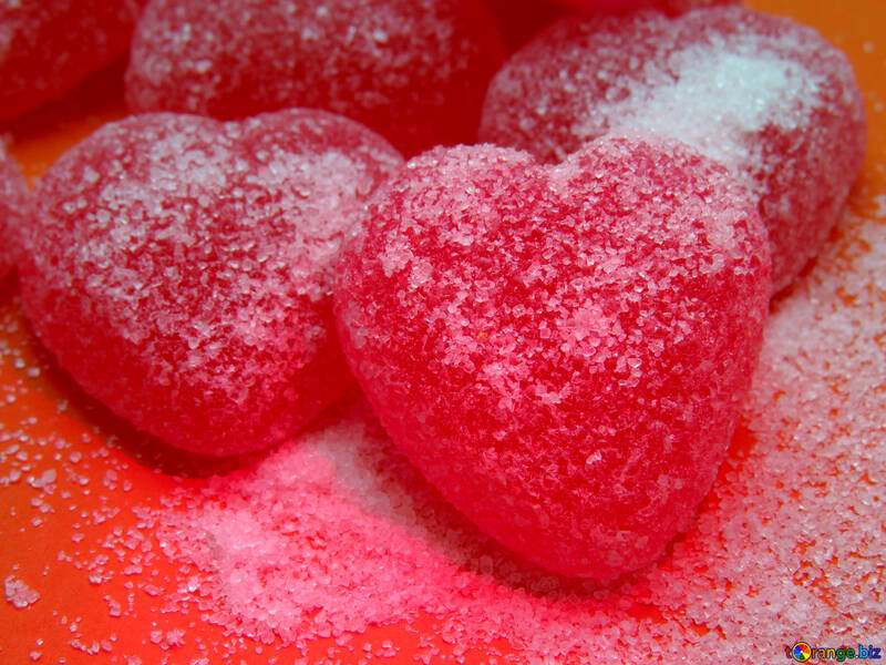 Süßigkeiten Herzen №18546