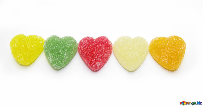 Candy in heart shape №18442