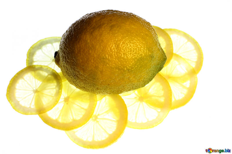 Glowing lemon №18321