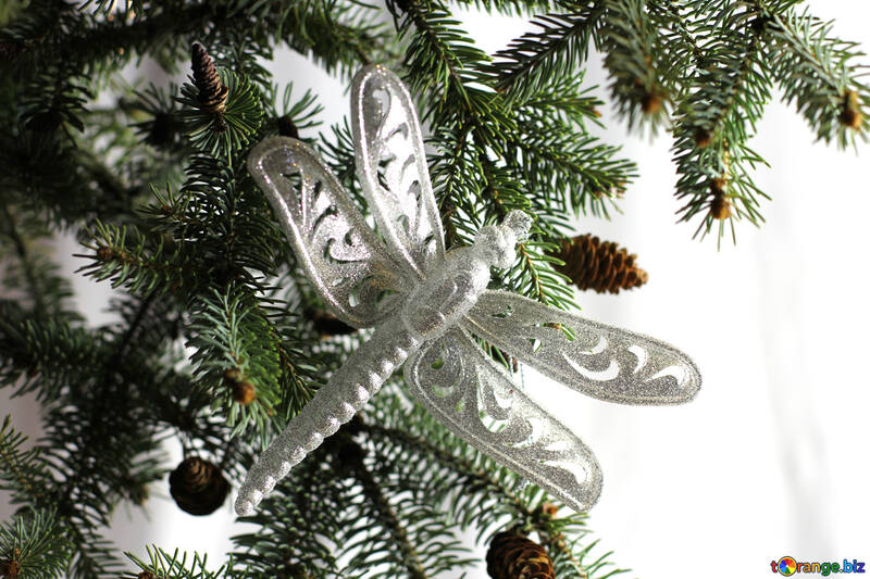 Christmas dragonfly №18396