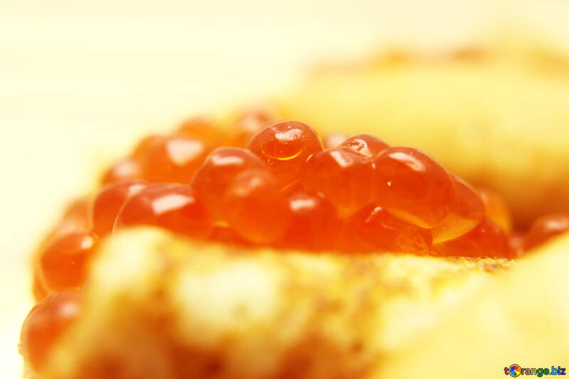 Caviar on pancakes №19136