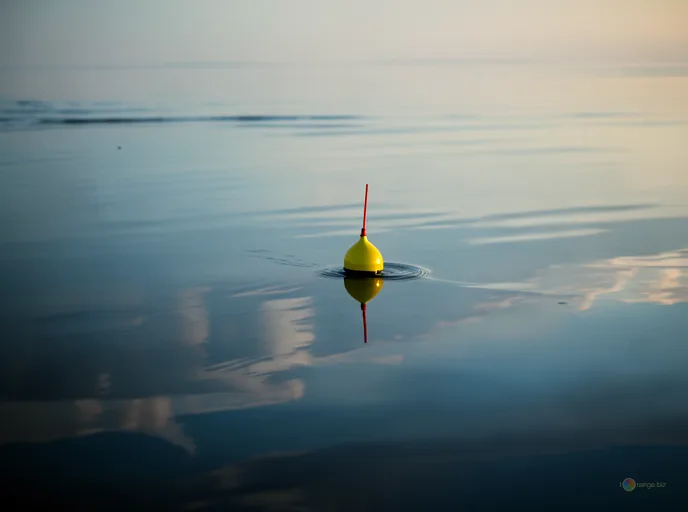 Відреставрована люксова версія Fishing float in water Fishing float stillness water photo №2019