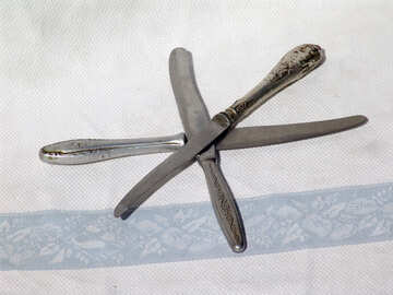  Tre coltello fiocco di neve coltello posate  №2814