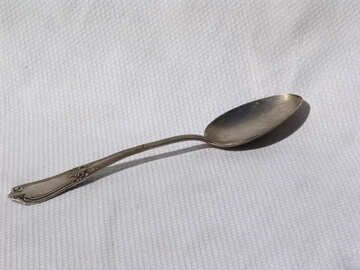  spoon of nickel silver spoons forks  №2989