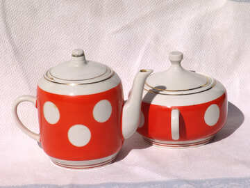  Establecer para el té de loza de porcelana cerámica  №2516