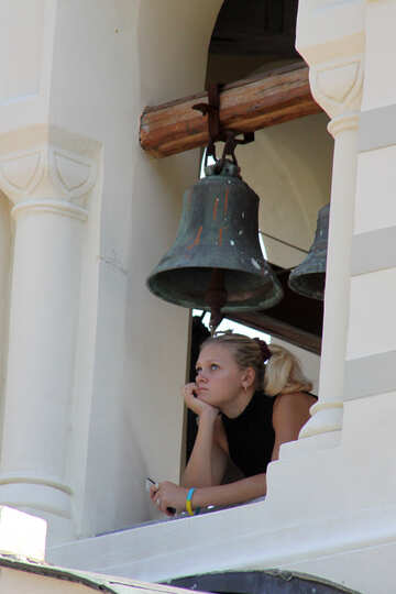 Girl dans le clocher №2315