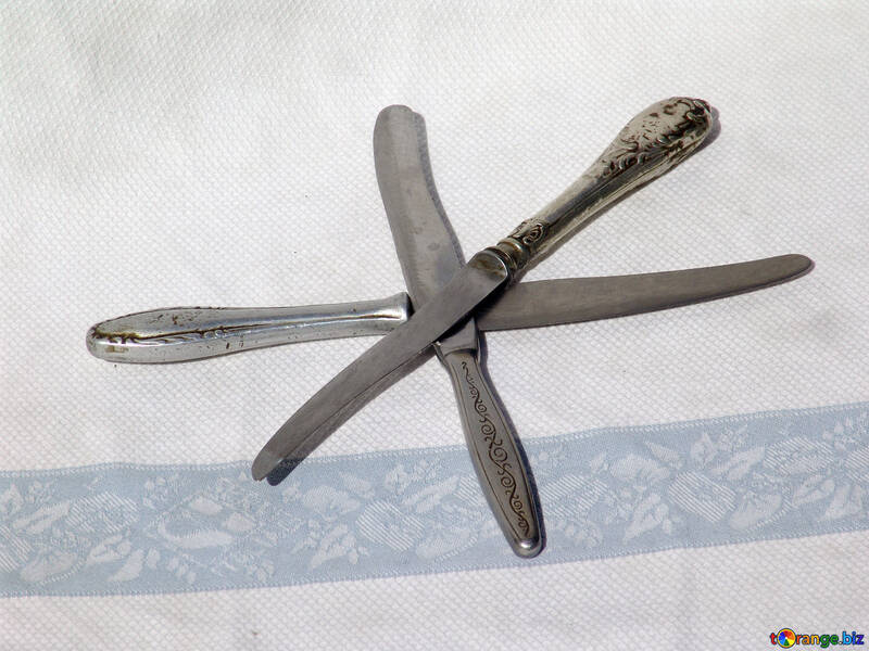  Tres cuchillo copo de nieve cuchillo cubiertos  №2814
