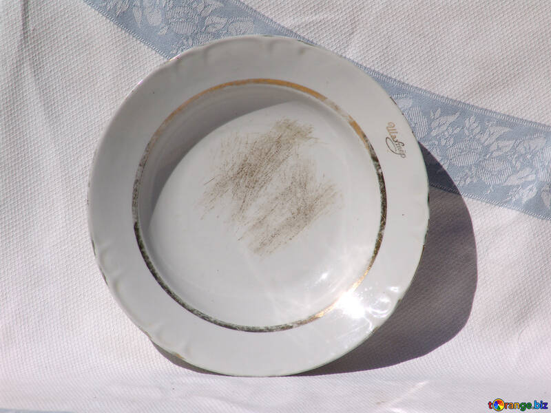Old soup  plate №2523