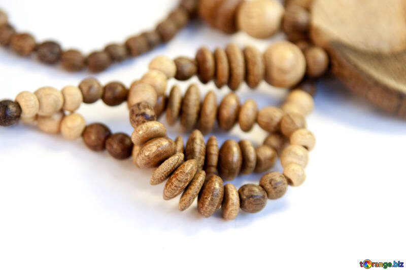 Wooden beads №2099