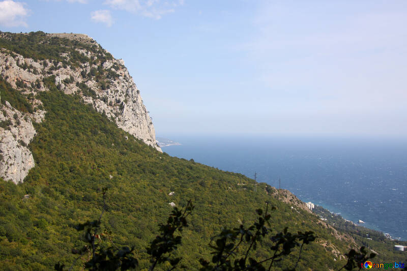 Скелі на березі Чорного моря №2301